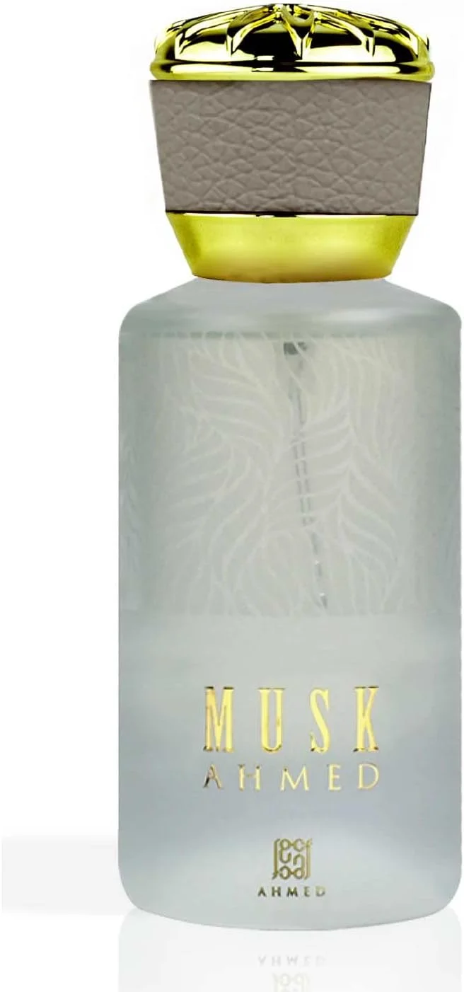 عطر احمد مشک EDP 50ML، رایحه ای شهوانی برای زنان و مردان با مشک شرقی، مرکبات گلدار، گل رز و یاس از المغربی عود عربی و عطر دبی