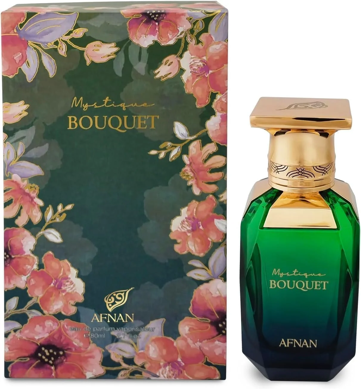 عطر ادکلن زنانه افنان Mystique Bouquet Eau de Parfum، 80 میلی لیتر