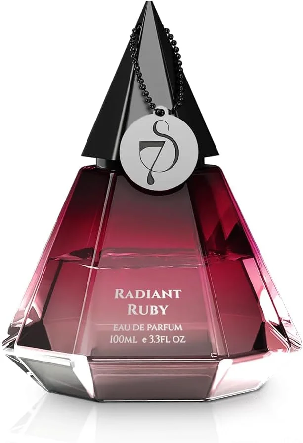 ادو پرفیوم 7S Radiant Ruby 100ml عطر یونیسکس | عطر ماندگار برای مردان و زنان | رایحه لوکس ممتاز | مناسب برای هر مناسبت | هدیه جشن یا دیوالی | هدیه برای مردان، زنان