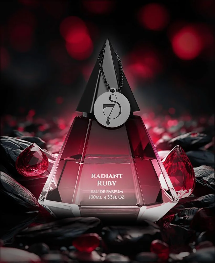 ادو پرفیوم 7S Radiant Ruby 100ml عطر یونیسکس | عطر ماندگار برای مردان و زنان | رایحه لوکس ممتاز | مناسب برای هر مناسبت | هدیه جشن یا دیوالی | هدیه برای مردان، زنان