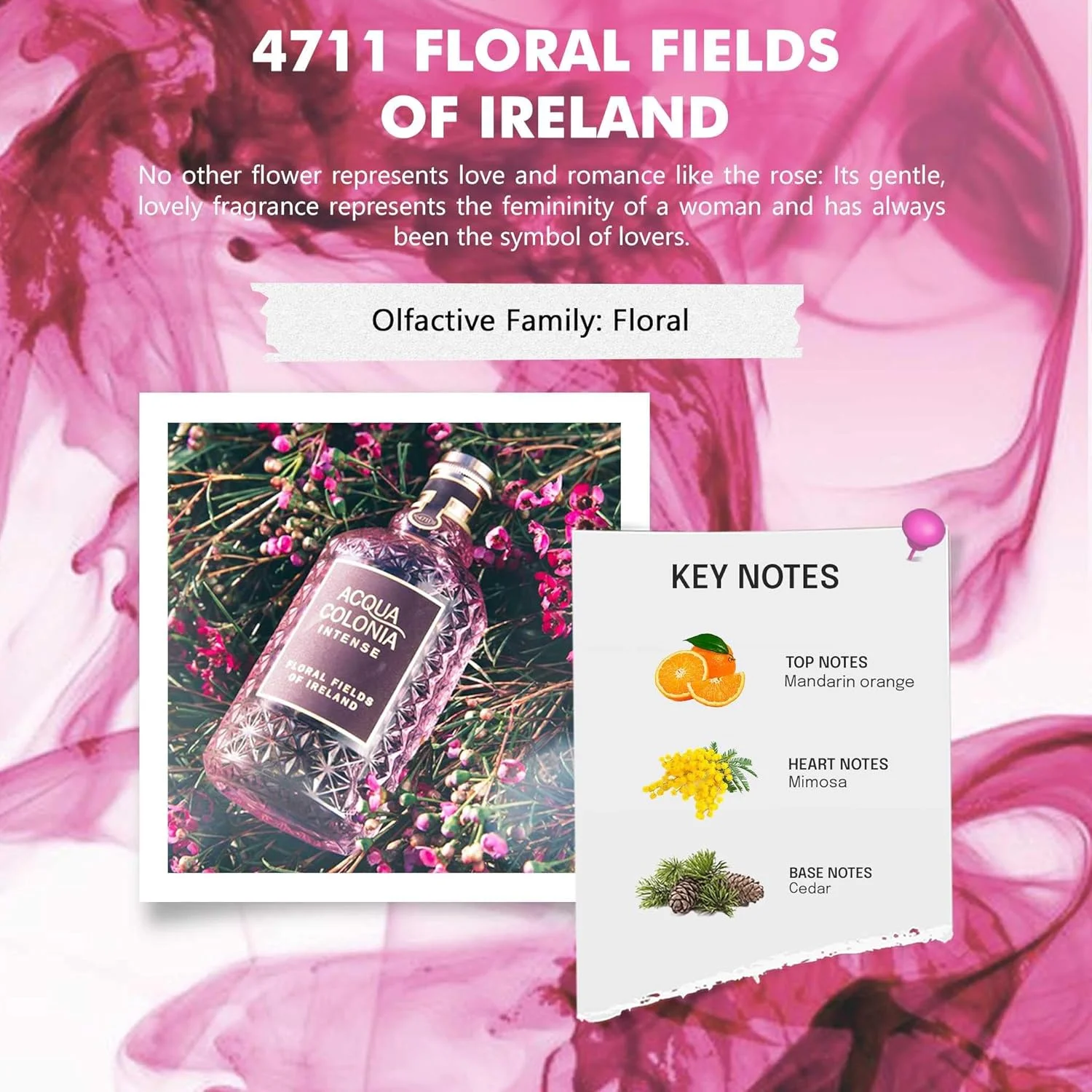 ادکلن اینتنس زنانه و مردانه 4711 Acqua Colonia Floral Fields of Ireland از Maurer & Wirtz حجم 169 میل ادکلن اینتنس زنانه و مردانه 4711 Acqua Colonia Floral Fields of Ireland از Maurer & Wirtz حجم 169 میل