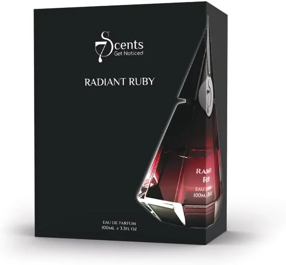 ادو پرفیوم 7S Radiant Ruby 100ml عطر یونیسکس | عطر ماندگار برای مردان و زنان | رایحه لوکس ممتاز | مناسب برای هر مناسبت | هدیه جشن یا دیوالی | هدیه برای مردان، زنان