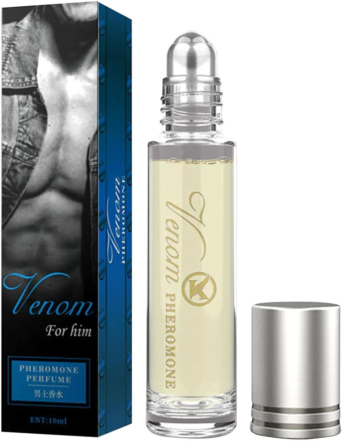 عطر فرمون Zentaire 10 میلی لیتری، عطر روغن ضروری غلتکی طبیعی با فرمون، عطر جیبی اسانس فرمون جذب عشق، روغن فرمون برای زنان برای جذب زنان و مردان