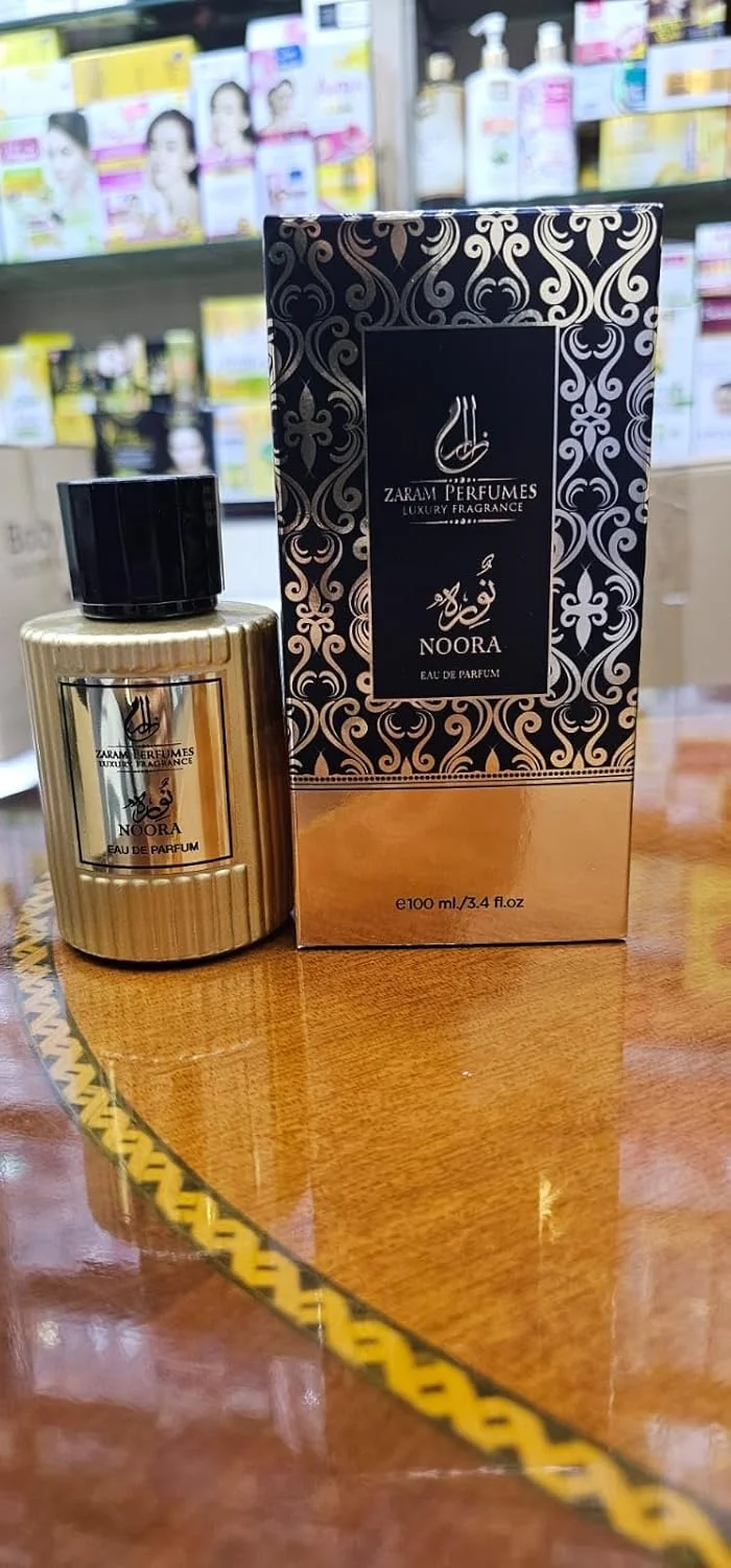 عطر لوکس زارام پرفیومز نورا ادو پرفیوم 100 میلی لیتر عطر لوکس زارام پرفیومز نورا ادو پرفیوم 100 میلی لیتر