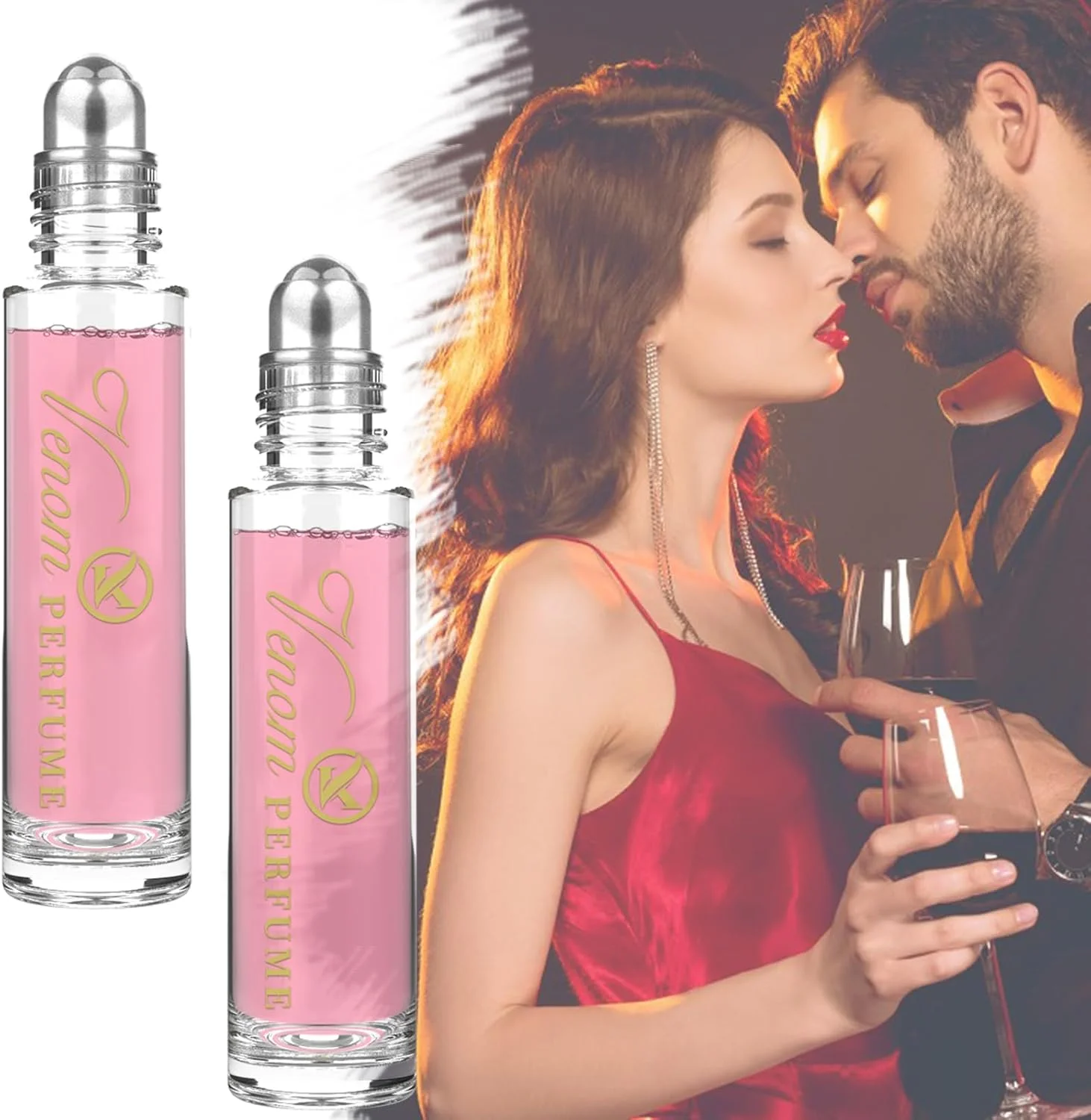 عطر فرمون ZhongShuang برای جذب مردان، عطر رولی زنانه با روغن ضروری فرمون، ادکلن عطر فرمون برای مردان و زنان 10 میلی لیتر