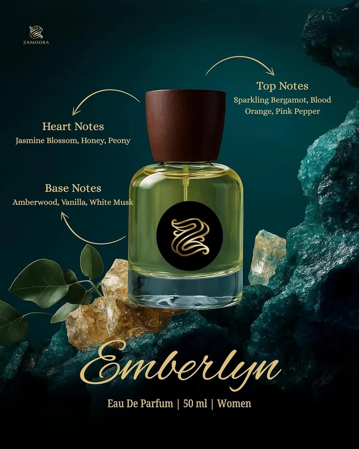 عطر زنانه زامورا امبرلین عطر زنانه زامورا امبرلین
