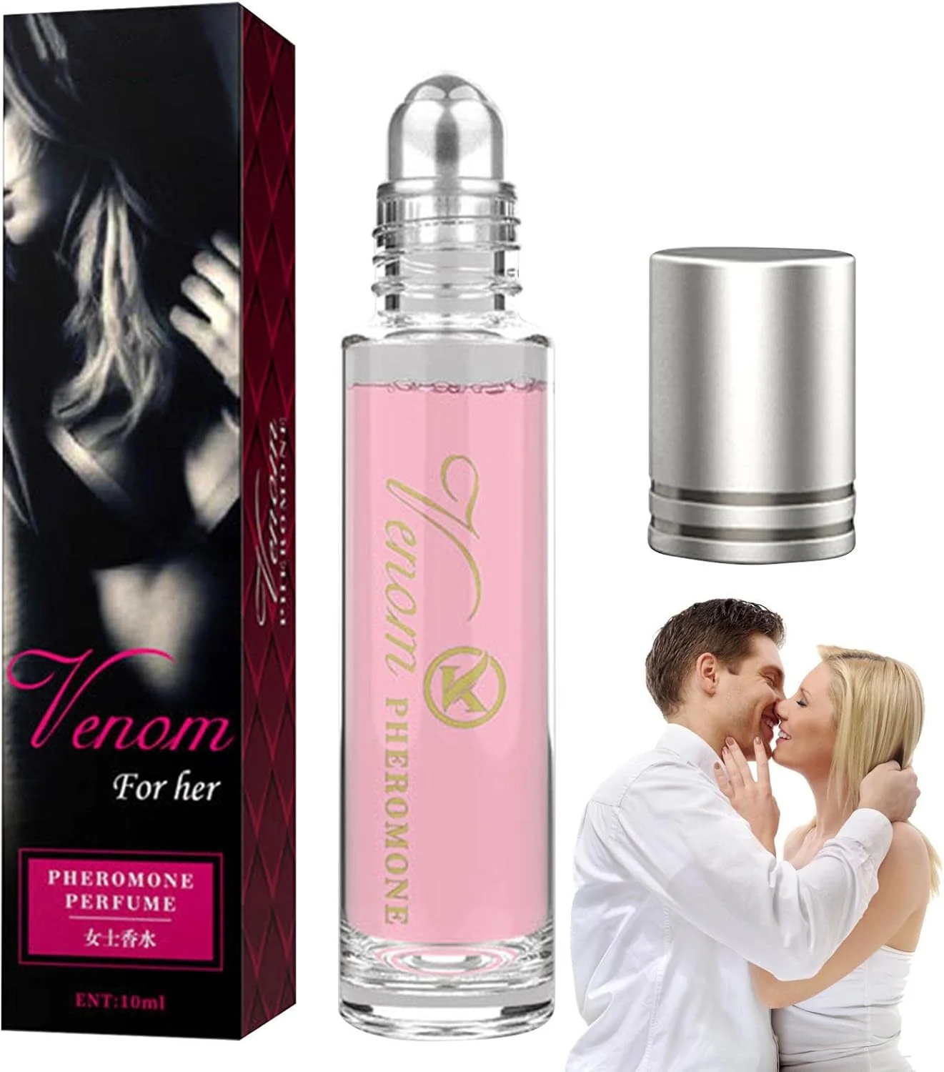 عطر فرمون Zentaire 10ml، عطر اسانس روغنی غلتکی طبیعی با فرمون، عطر جیبی اسانس فرمون جذب عشق، روغن فرمون برای جذب زنان و مردان
