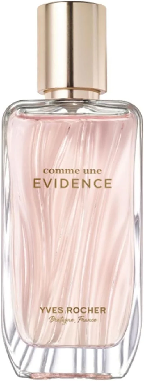 ادو پرفیوم زنانه ایو روشه COMME UNE EVIDENCE حجم 50 میلی لیتر با رایحه گلی سبز و نت های شیپر، هدیه ای شیک برای بانوان با روغن های ضروری