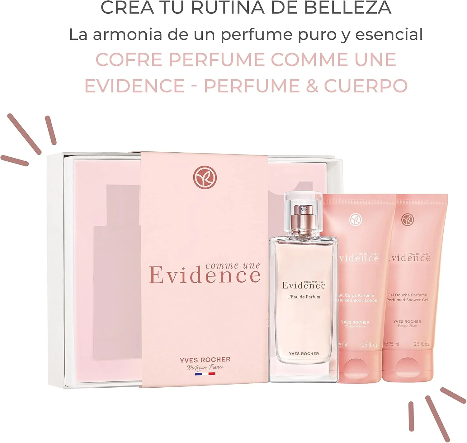ایو روشه Comme Une Evidence زنانه، ادو پرفیوم، 100 میلی لیتر - Yves_29348