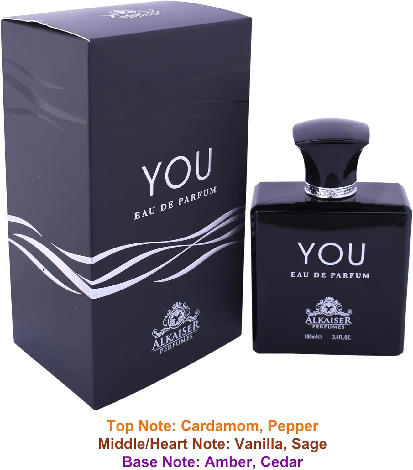 ادو پرفیوم YOU 100 میلی لیتر – ALKAISER PERFUMES – رایحه униsex امضا با مرکبات تازه، گل های لطیف و مشک وانیلی گرم – عطر ماندگار برای او و او – ساخت امارات متحده عربی ادو پرفیوم YOU 100 میلی لیتر – ALKAISER PERFUMES – رایحه униsex امضا با مرکبات تازه، گل های لطیف و مشک وانیلی گرم – عطر ماندگار برای او و او – ساخت امارات متحده عربی