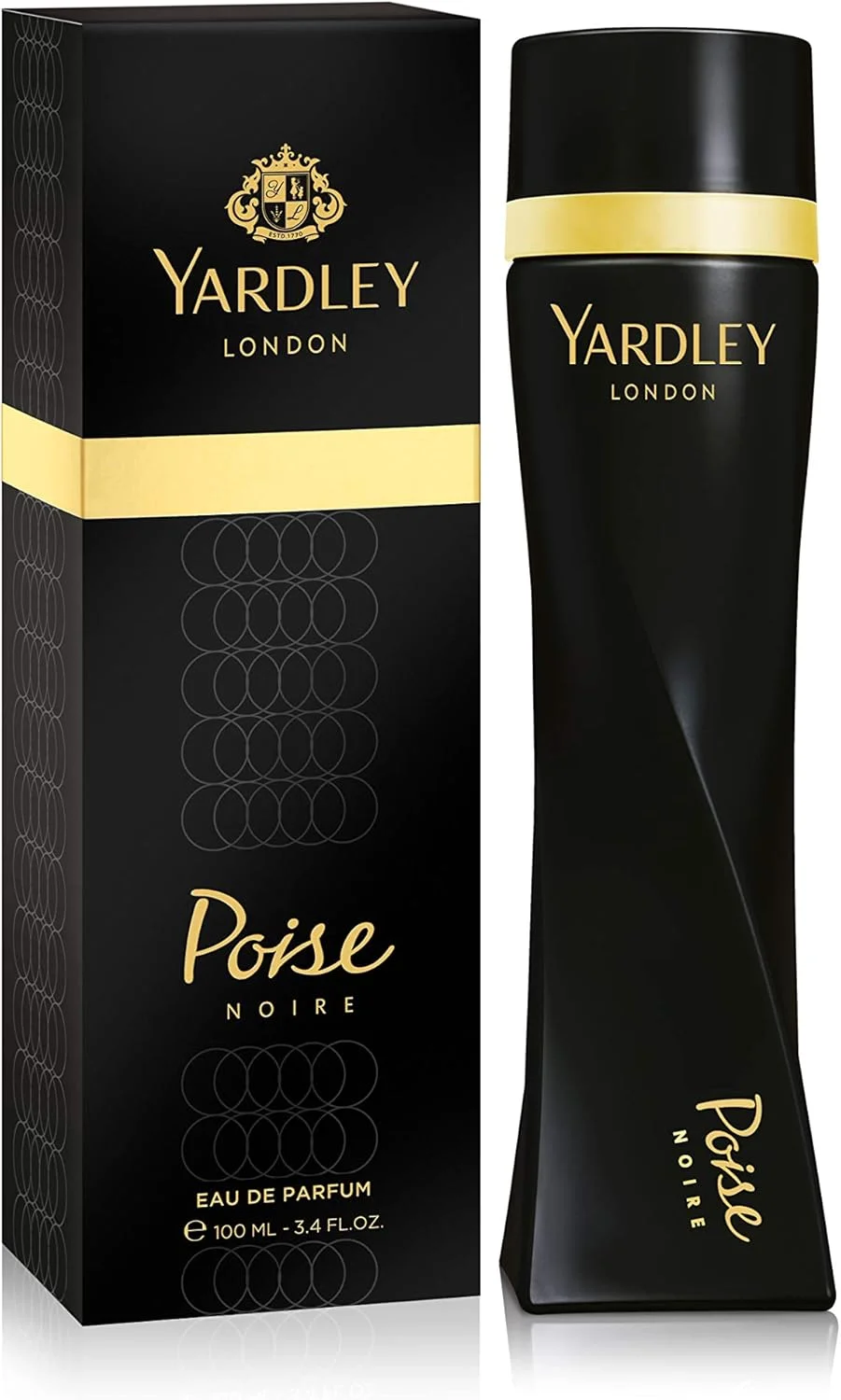 عطر زنانه یاردلی Poise، مخصوص بانوی باوقار - 100 میلی لیتر رایحه شرقی | نت های درخشان و تند | ادو پرفیوم