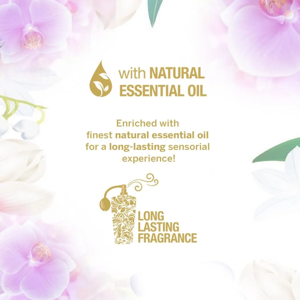 اسپری بدن زنانه یاردلی لندن مدل Imperial Orchid - 200 میلی لیتر، رایحه میوه ای و آبدار گلابی، ماندگاری طولانی و رایحه گلی تازه و ممتاز