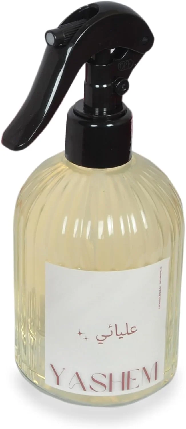 اسپری عطر یاشم پریمیوم - رایحه های لوکس ماندگار برای لباس، بدن و مو | رایحه های الهام گرفته از عربی و بین المللی | اسپری های روزانه با طراوت و ایمن از الکل (الیایی)