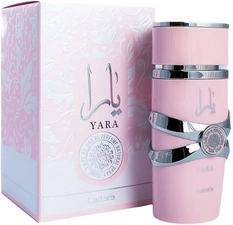 ادکلن زنانه یارا صورتی 100 میلی لیتر (3.4 fl oz) با رایحه ماندگار