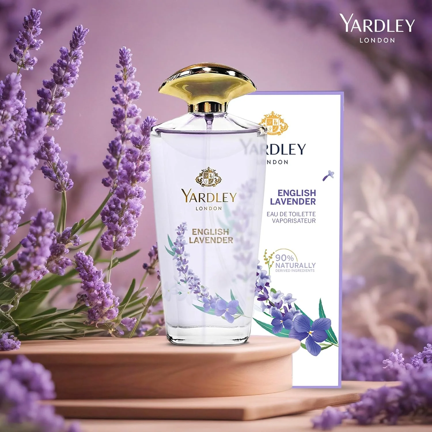 ادکلن زنانه یاردلی English Lavender، رایحه گلی و آروماتیک با طراوت، رایحه آرامش بخش، ادو تویلت 125 میلی لیتر ادکلن زنانه یاردلی English Lavender، رایحه گلی و آروماتیک با طراوت، رایحه آرامش بخش، ادو تویلت 125 میلی لیتر