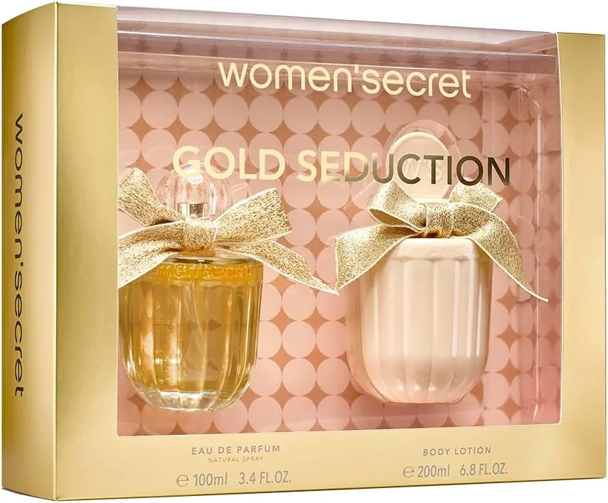 ست ادو پرفیوم زنانه Women'secret مدل Gold Seduction حجم 100 میلی لیتر به همراه لوسیون بدن 200 میلی لیتر