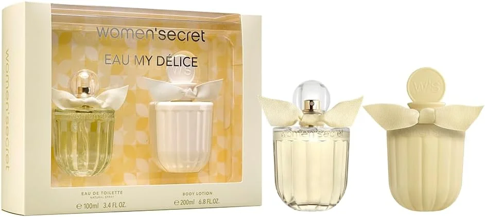 Women'secret Coffre Eau My Delice Eau De Toilette 100 Ml And Body Lotion 200 Ml ست زنانه