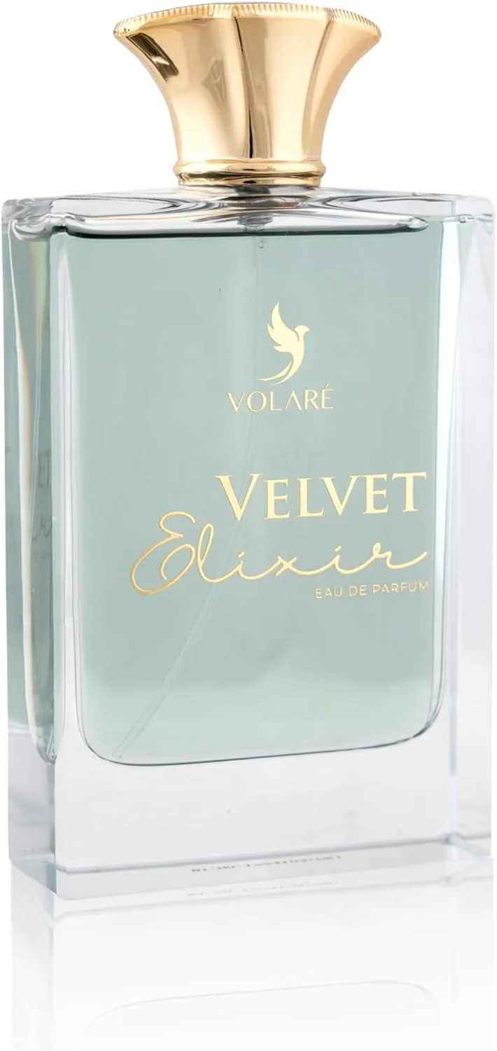 Volare, عطر ادو پرفیوم Velvet Elixir زنانه - 100 میلی لیتر | رایحه ای ظریف، میوه ای و چوبی Volare, عطر ادو پرفیوم Velvet Elixir زنانه - 100 میلی لیتر | رایحه ای ظریف، میوه ای و چوبی