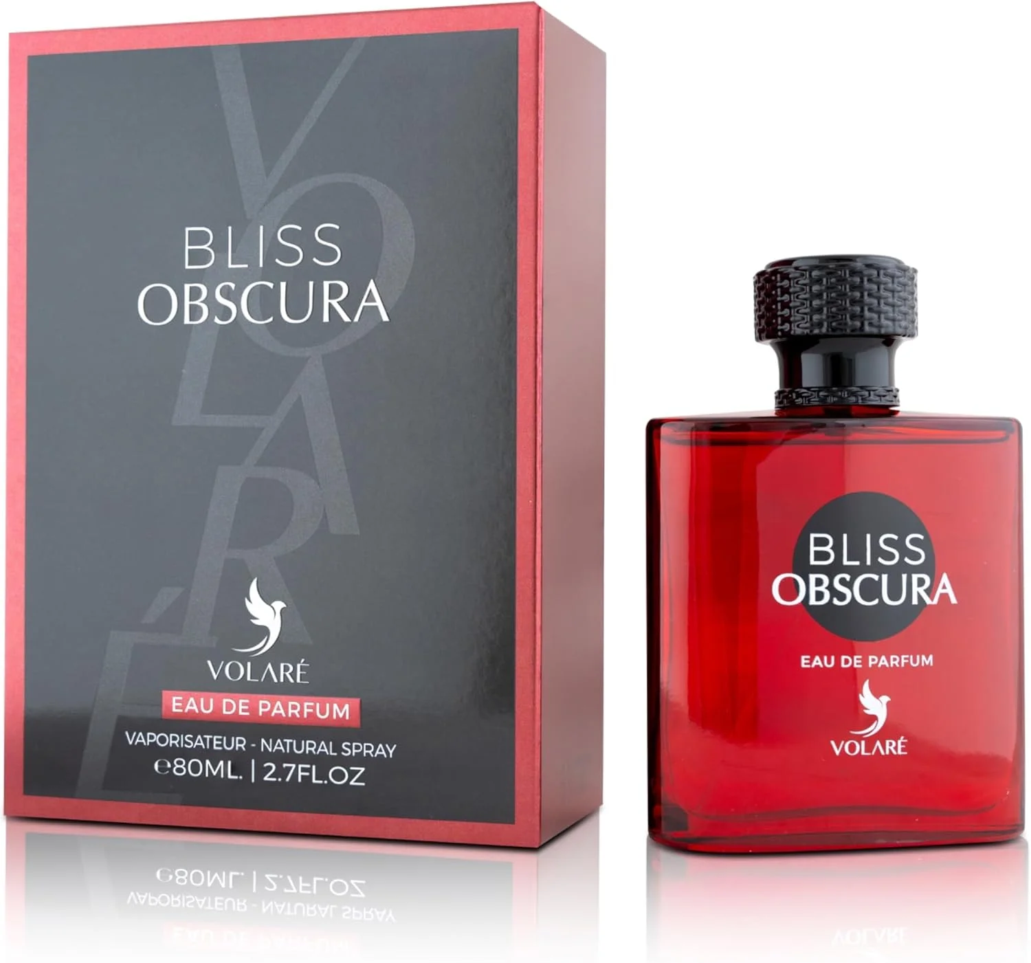 Volare Bliss Obscura | گیلاس، یاس و وانیل قهوه با چای سیاه و عمق نعناع هندی | ادو پرفیوم زنانه - 100 میلی لیتر