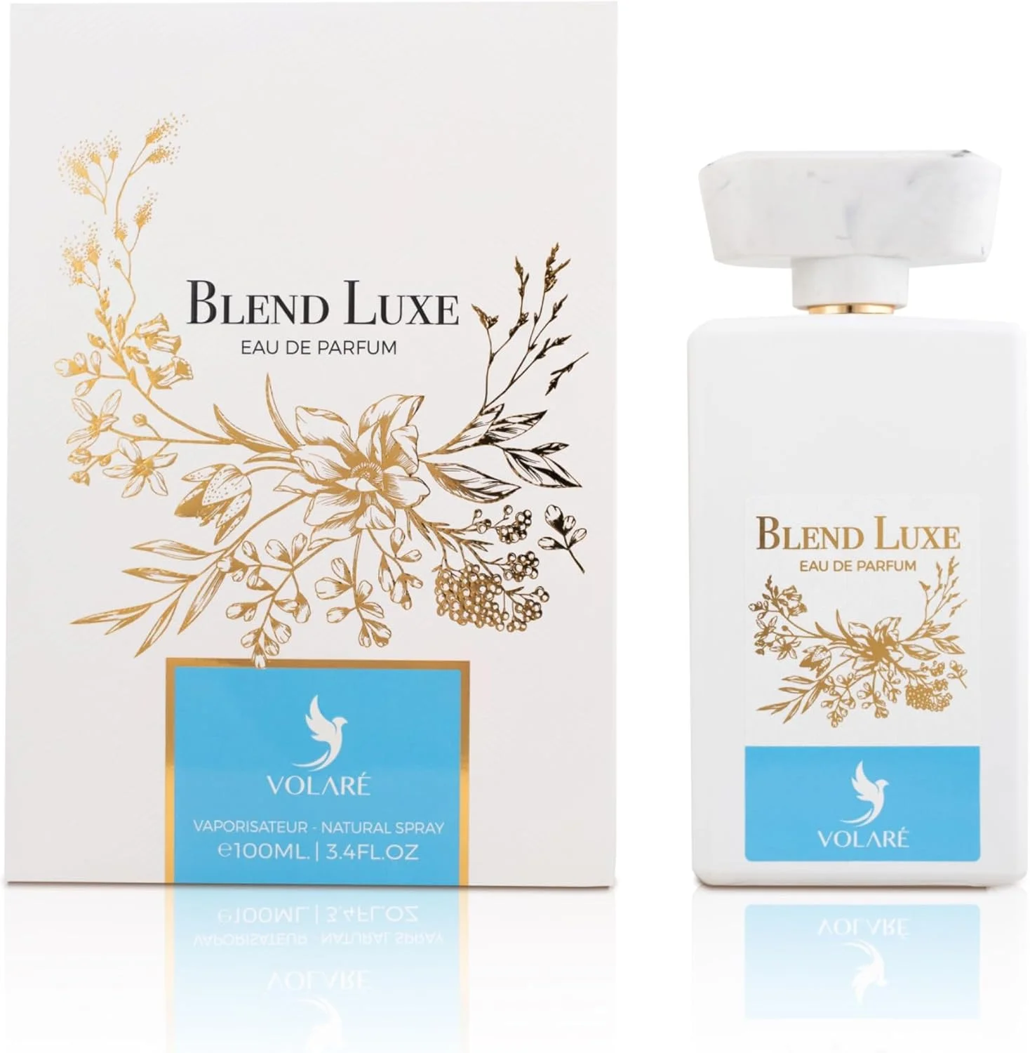 Volare Blend Luxe، ادو پرفیوم زنانه، 100 میلی لیتر | رایحه شیرین گورمند با کارامل، عسل و وانیل