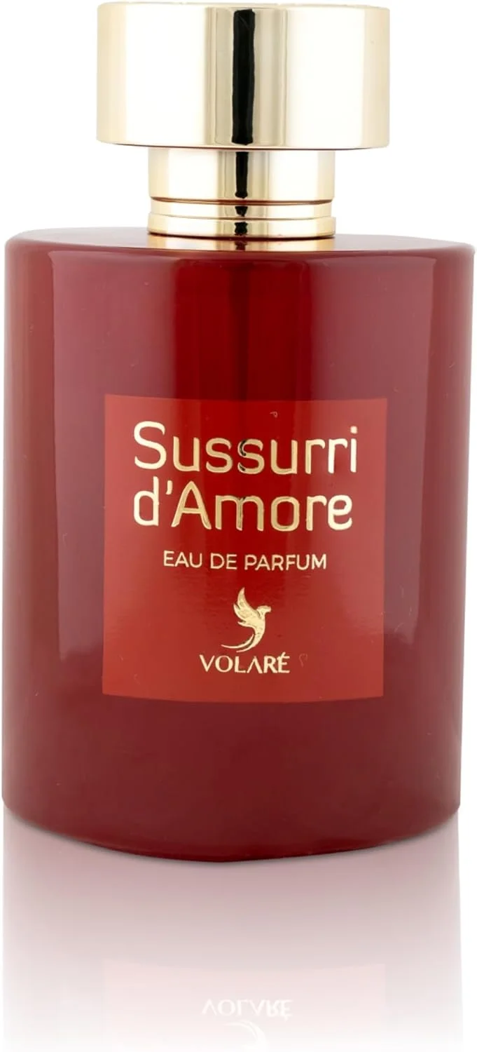 Volare Sassurri d’Amore | عطر میوه ای گلدار با رایحه سوربت، یاس و پایه خاکی | ادو پرفیوم زنانه - 100 میلی لیتر Volare Sassurri d’Amore | عطر میوه ای گلدار با رایحه سوربت، یاس و پایه خاکی | ادو پرفیوم زنانه - 100 میلی لیتر