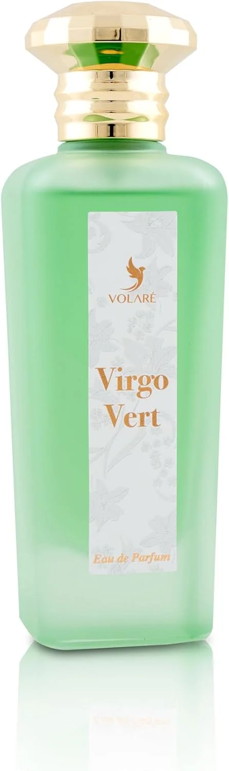 ادکلن زنانه ولاره ویرگو ورت Volaré Virgo Vert، ادو پرفیوم 100 میلی لیتر | رایحه ای تازه، تند و گلی برای بانوان ادکلن زنانه ولاره ویرگو ورت Volaré Virgo Vert، ادو پرفیوم 100 میلی لیتر | رایحه ای تازه، تند و گلی برای بانوان