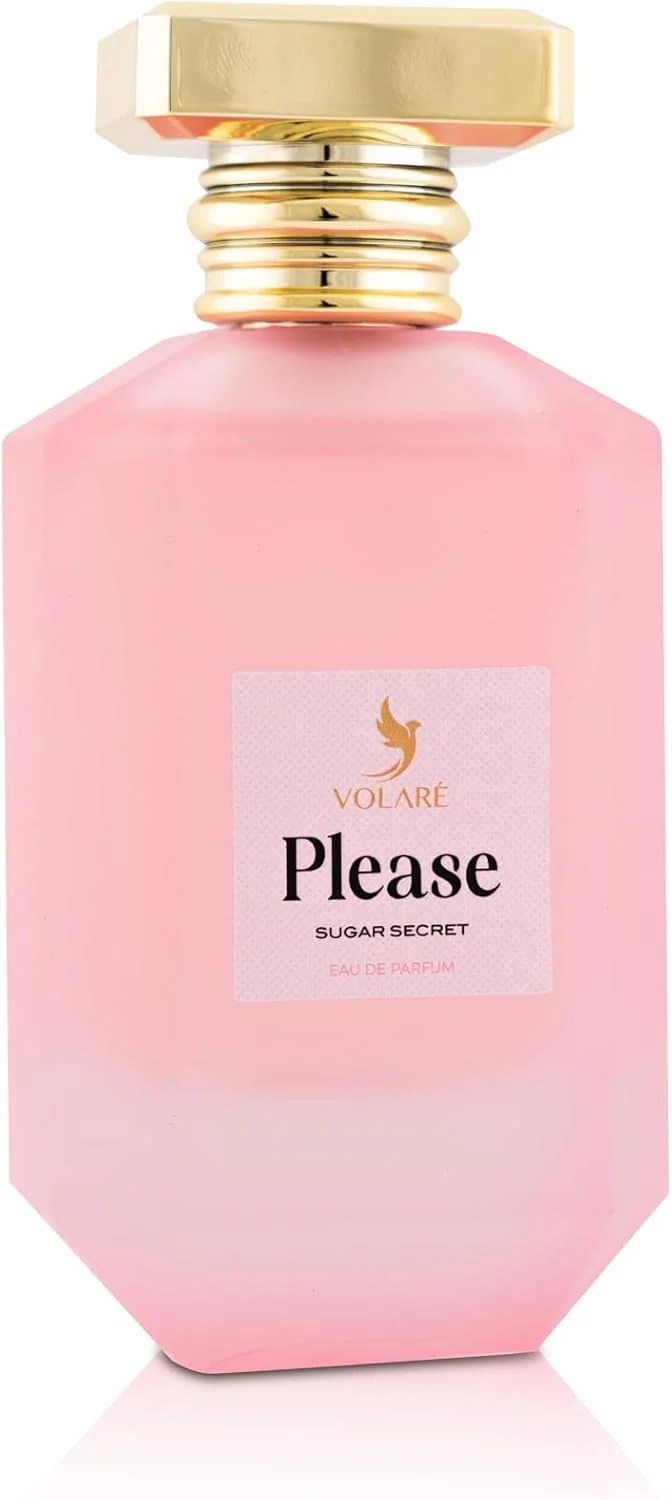 ادو پرفیوم زنانه Volaré Please Sugar Secret – 100 میلی لیتر | رایحه شیرین و بازیگوش