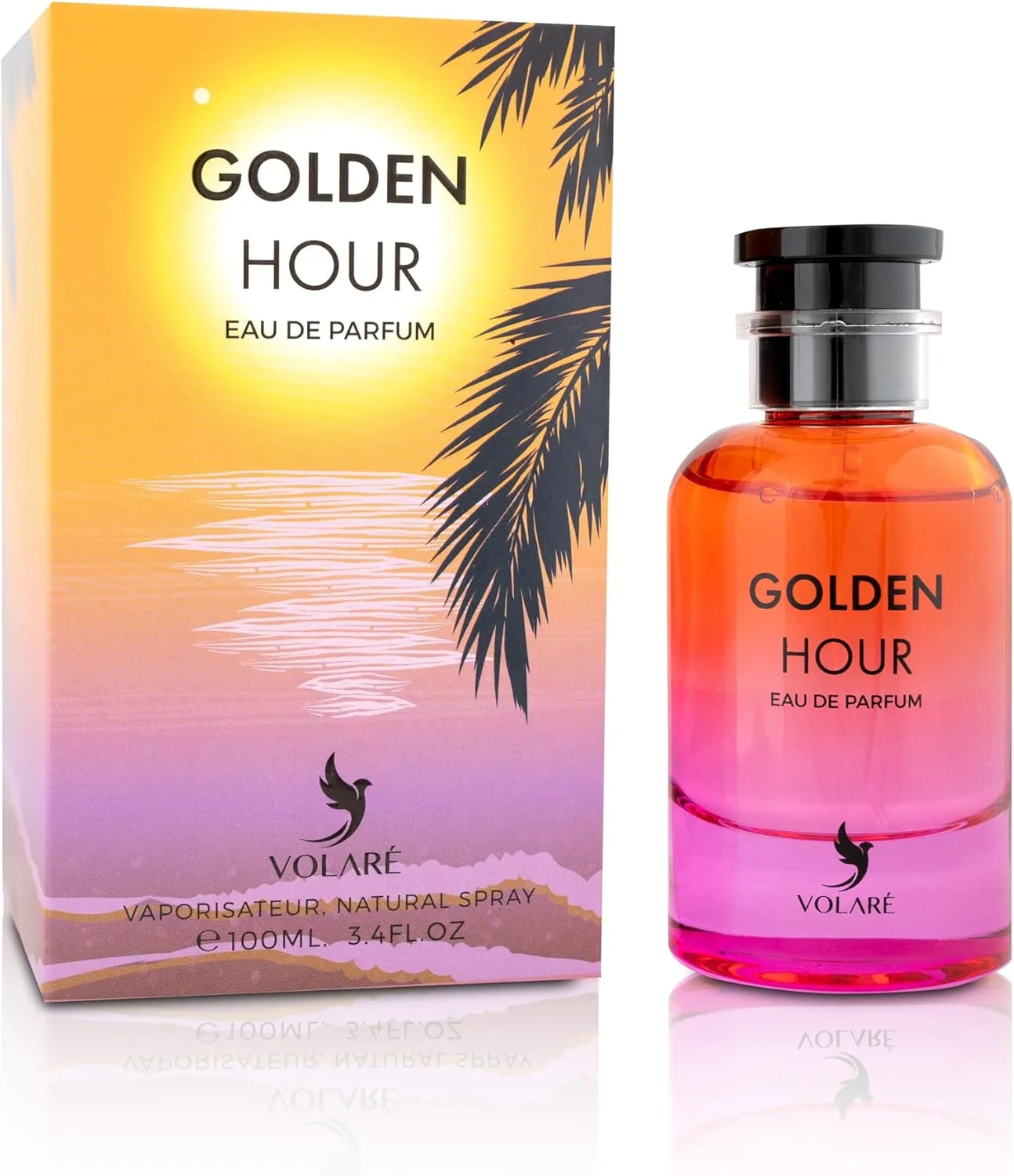 ادو پرفیوم унисекс Volare Golden Hour - 100 میلی لیتر | رایحه ای نشاط آور و درخشان