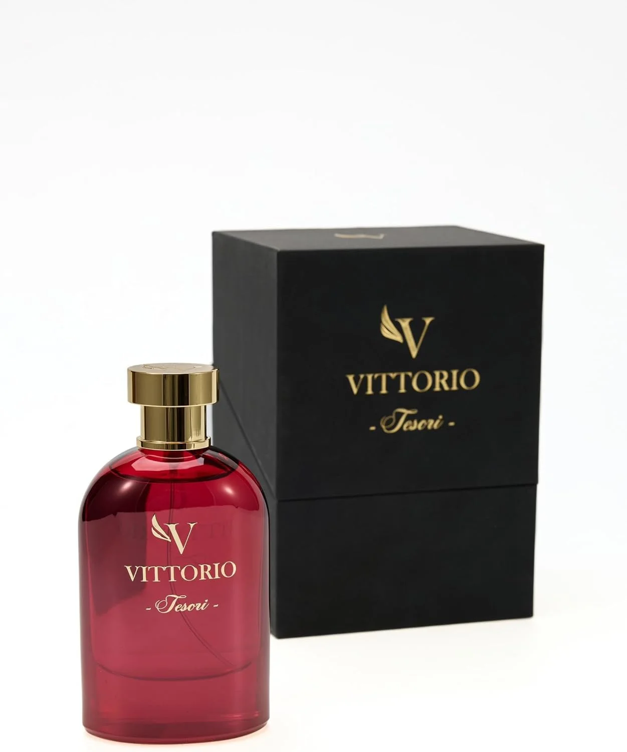عطر زنانه و مردانه ویتوریو تسوری، رایحه کهربا تند با نت های شرقی لوکس، عطر ماندگار برای مناسبت های خاص و هدیه دادن، 100 میلی لیتر