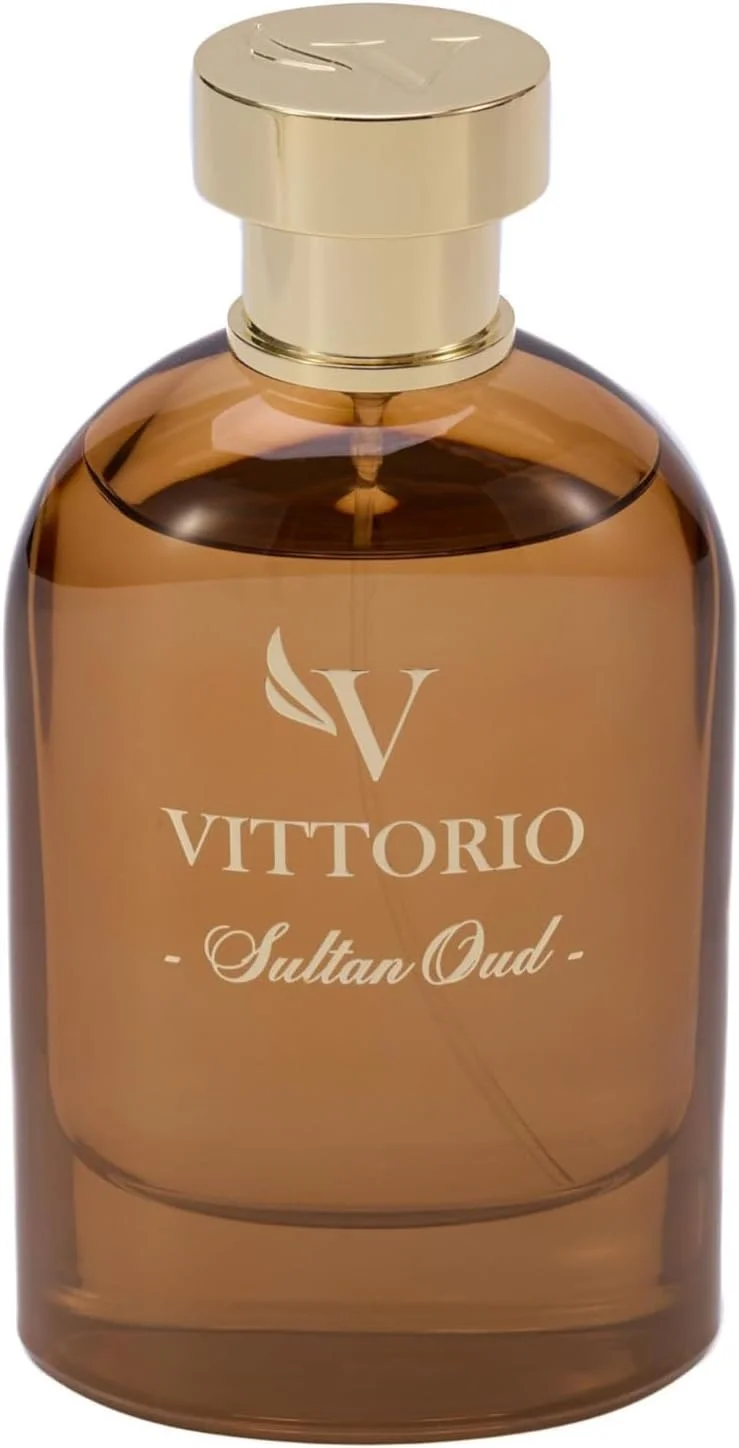 عطر ادکلن ویكتوريو سلطان عود унисекс، رایحه عود تند و عمیق الهام گرفته از لوکس عربی، عطر ماندگار برای حضور قوی و لباس شب، 100 میلی لیتر