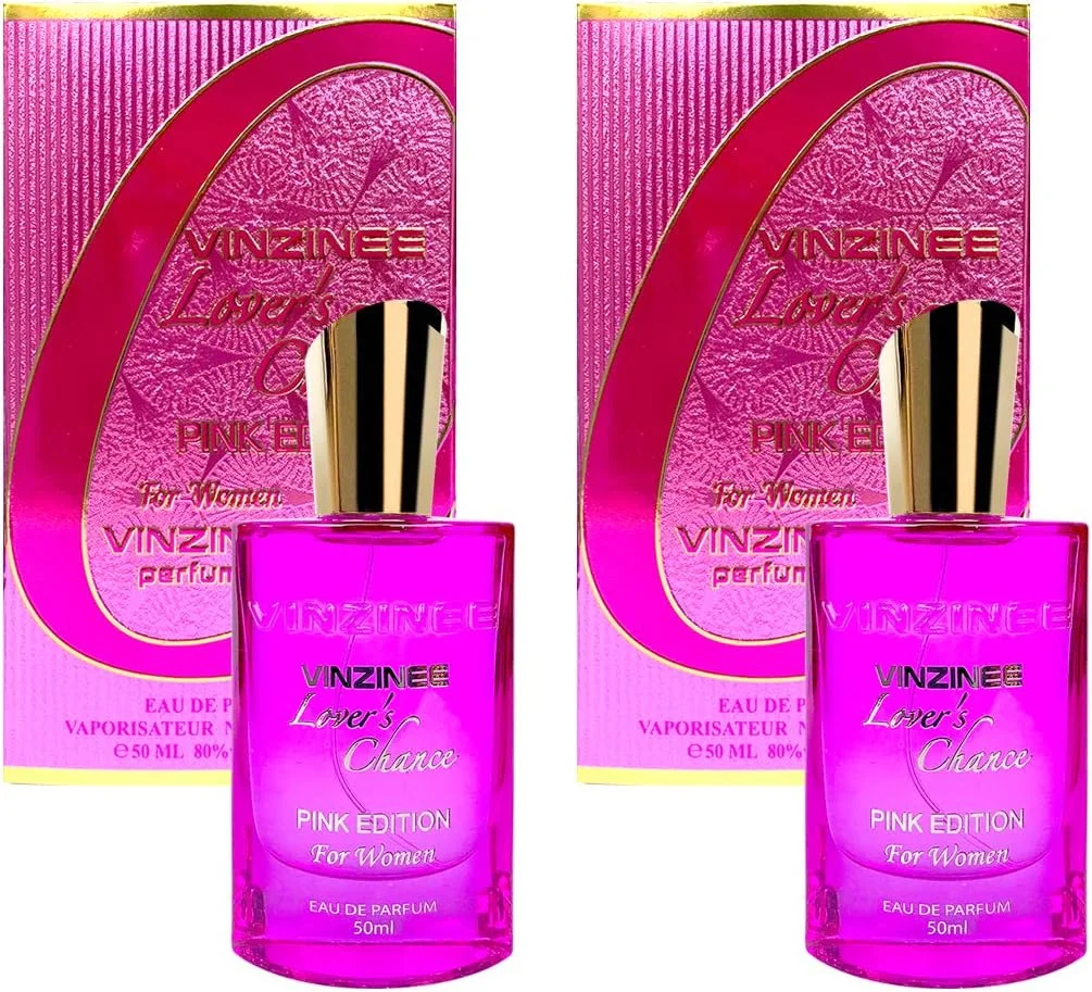 ادو پرفیوم زنانه وینزینی مدل Perfume Lovers Chance Pink Edition حجم 50 میلی لیتر - رایحه ای الهام گرفته از شنل چنس