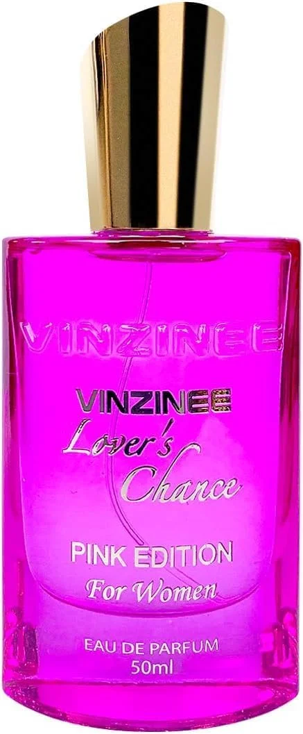 عطر زنانه وینزینی Lover's Chance نسخه صورتی – 50 میلی لیتر | رایحه ماندگار | رایحه ای ظریف و زنانه