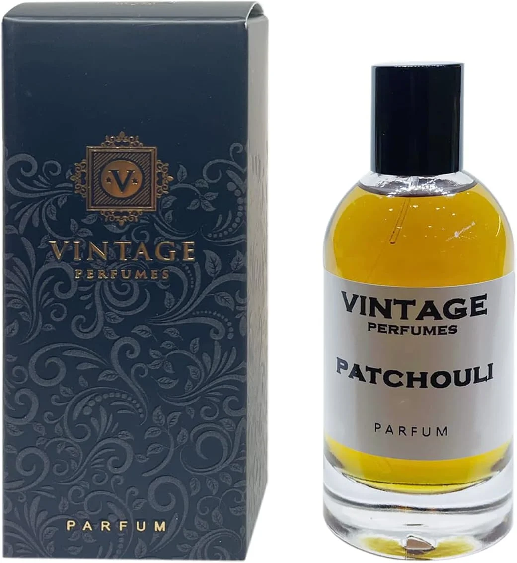 ادو پرفیوم مردانه و زنانه PATCHOULI Chypre با رایحه پاچولی از Vintage Perfumes (حجم 50 میلی لیتر)
