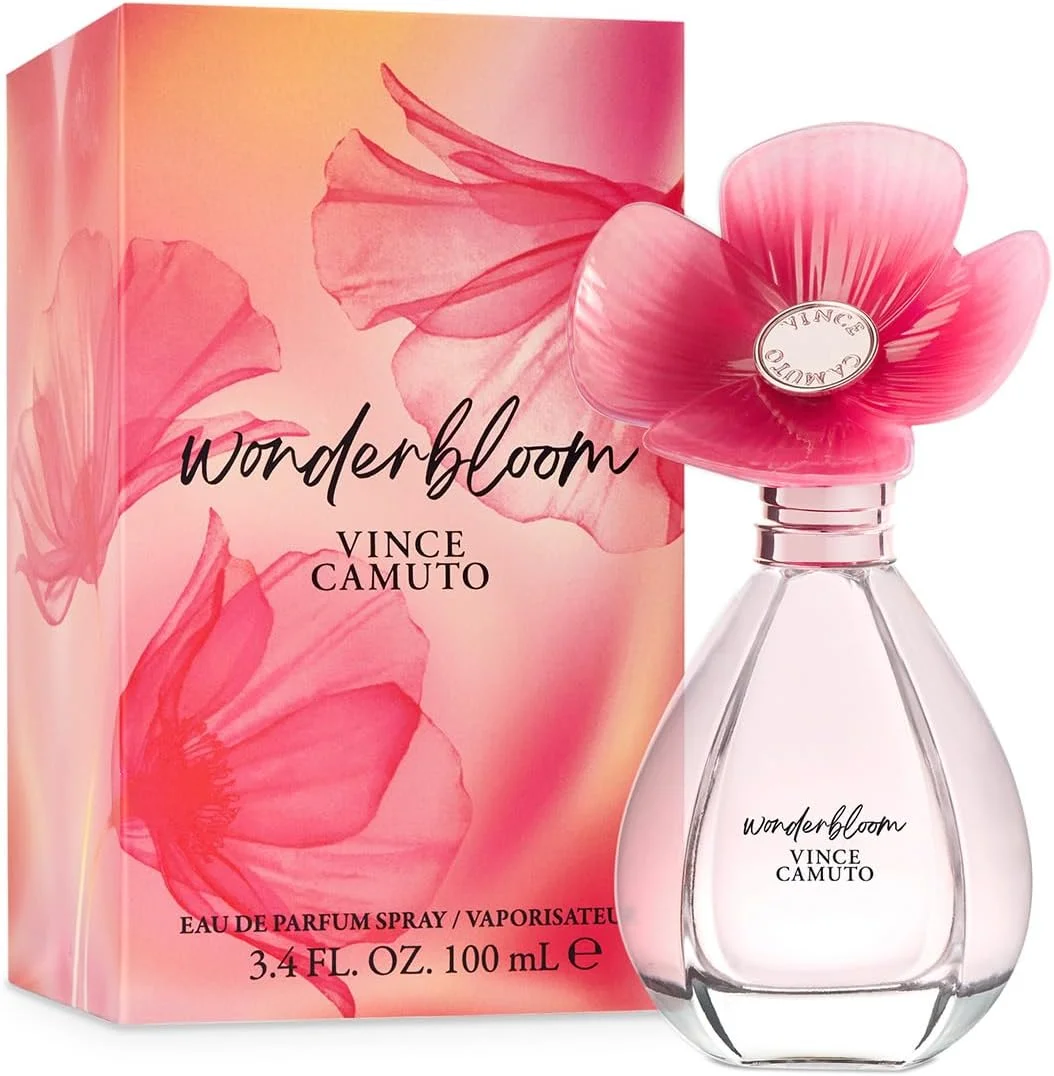 عطر زنانه وینس کاموتو واندر بلوم ادو پرفیوم، با رایحه گل فریزیا سفید، برگ گلابی و چوب صندل، 100 میلی لیتر