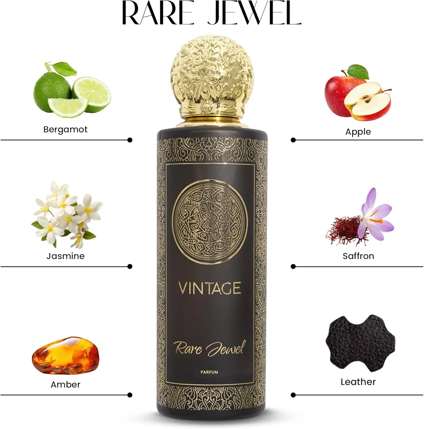 عطر زنانه Rare Jewel Vintage By AMD Perfumes - بهترین هدیه برای زنان - عطرهای زنانه منحصر به فرد با ترکیبی از گل رز و یاس ادو پرفیوم EDP 100ml عطر زنانه Rare Jewel Vintage By AMD Perfumes - بهترین هدیه برای زنان - عطرهای زنانه منحصر به فرد با ترکیبی از گل رز و یاس ادو پرفیوم EDP 100ml