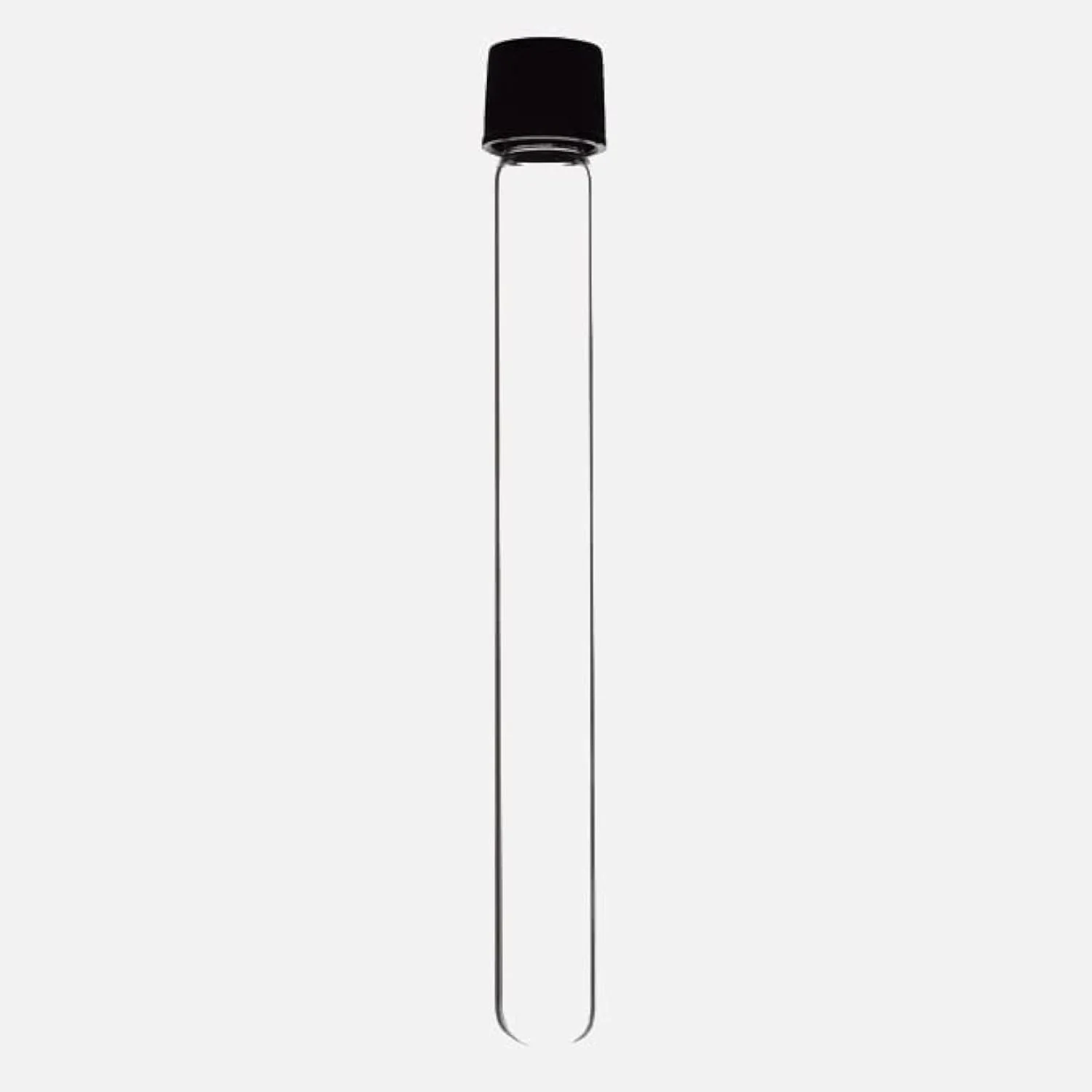 مجموعه 10 عددی لوله های کشت بوروسیلیکاتی 10 سانتی متری King Mariot Medical Equipments با ته گرد شیشه ای به همراه درب های پیچی، ویال های نمونه برای آزمایشگاه های زیست شناسی و شیمی