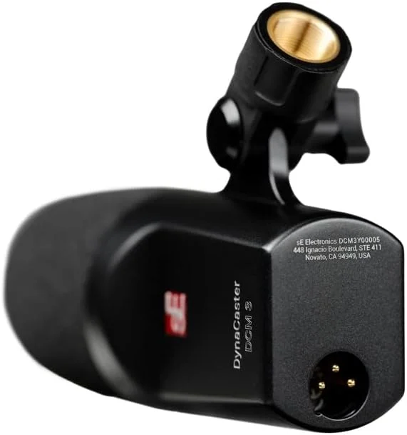 میکروفون داینامیک کاردیوئید sE Electronics DCM3 با فیلتر پاپ و لرزهگیر داخلی، مشکی میکروفون داینامیک کاردیوئید sE Electronics DCM3 با فیلتر پاپ و لرزهگیر داخلی، مشکی