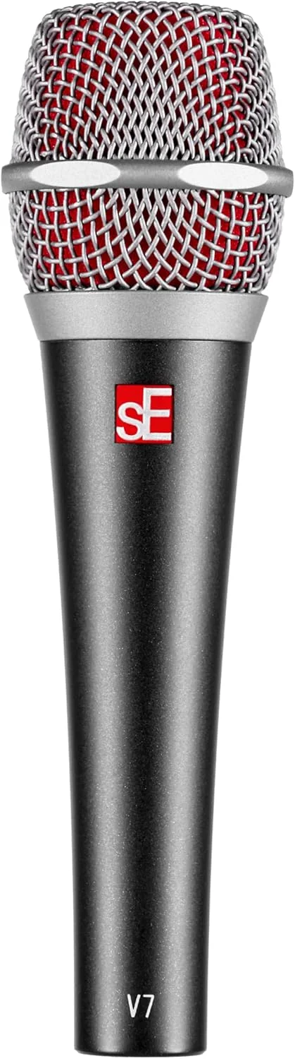 میکروفون وکال داینامیک سوپر کاردیوید SE Electronics V7، دستی، XLR