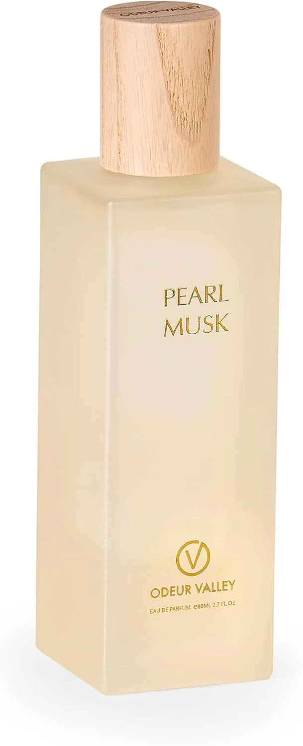 ادو پرفیوم اودور ولی مدل Pearl Musk حجم 80 میلی لیتر، عطر با غلظت بالا، رایحه گلی مشک کهربایی برای زنان و مردان (یونیسکس)