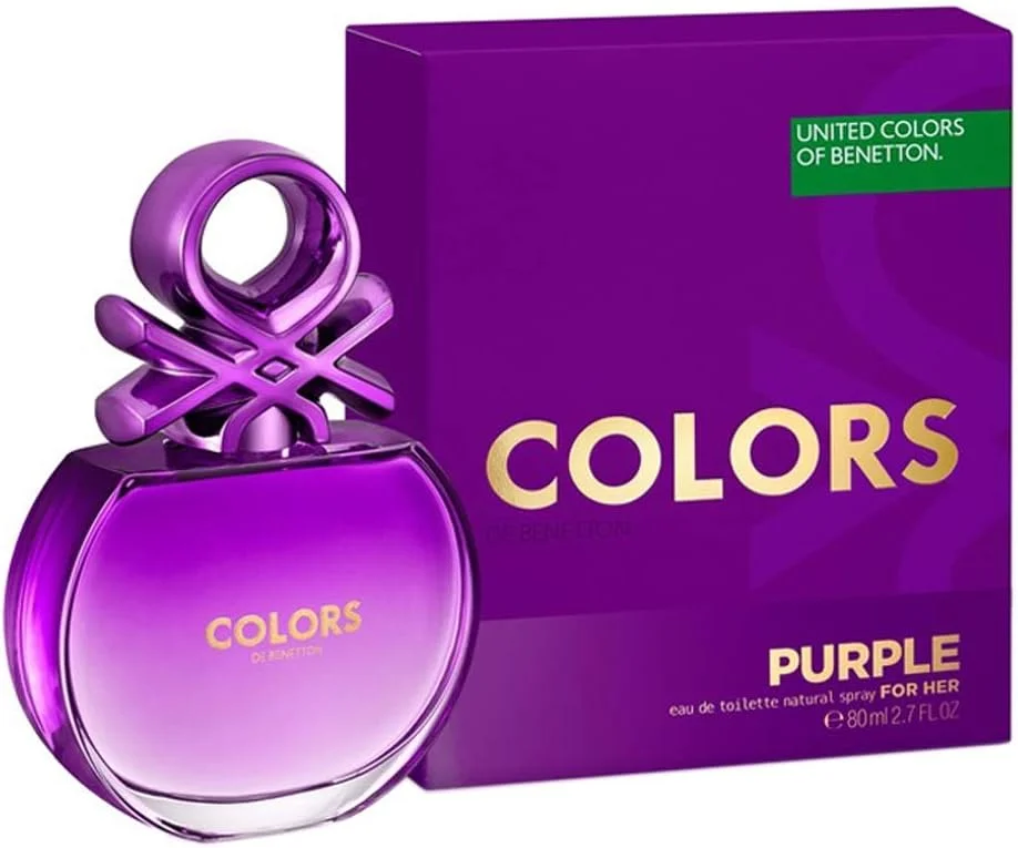 ادکلن زنانه بنتون مدل Colors Purple حجم 80 میل