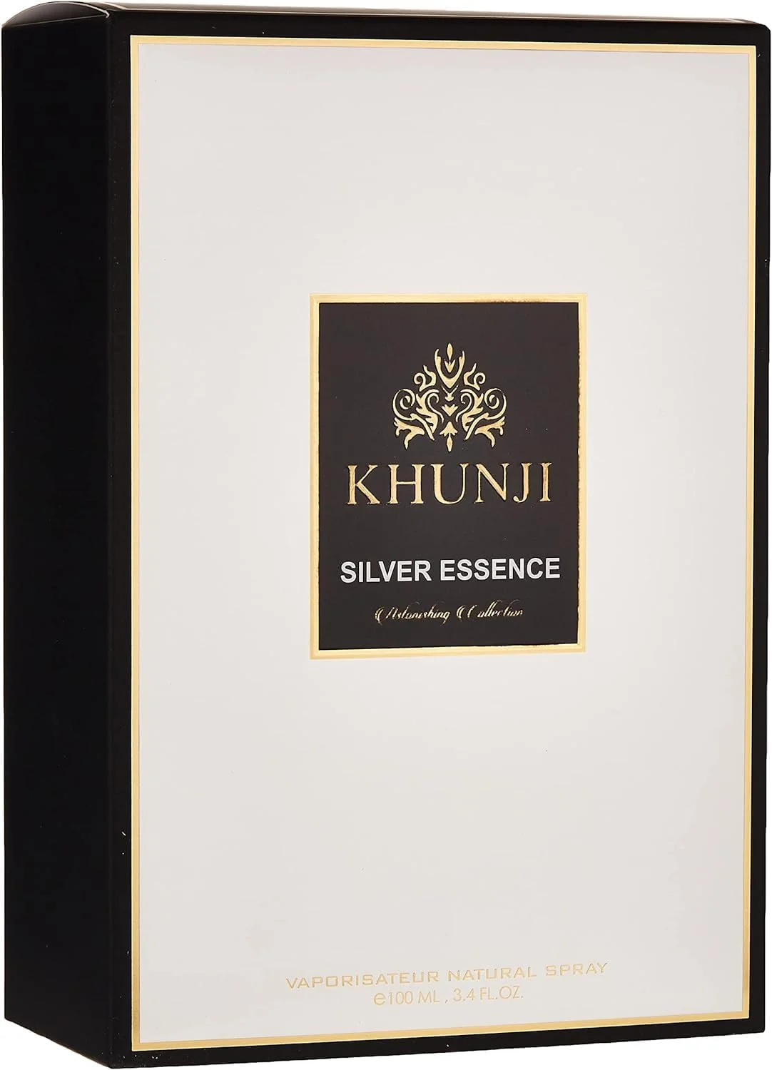 عطر унисекс - ادو پرفیوم - Khunji Silver Essence از Aris - رایحه ای تازه و ظریف برای مردان و زنان - رایحه ماندگار - عطر مناسب استفاده روزانه - 100 میلی لیتر