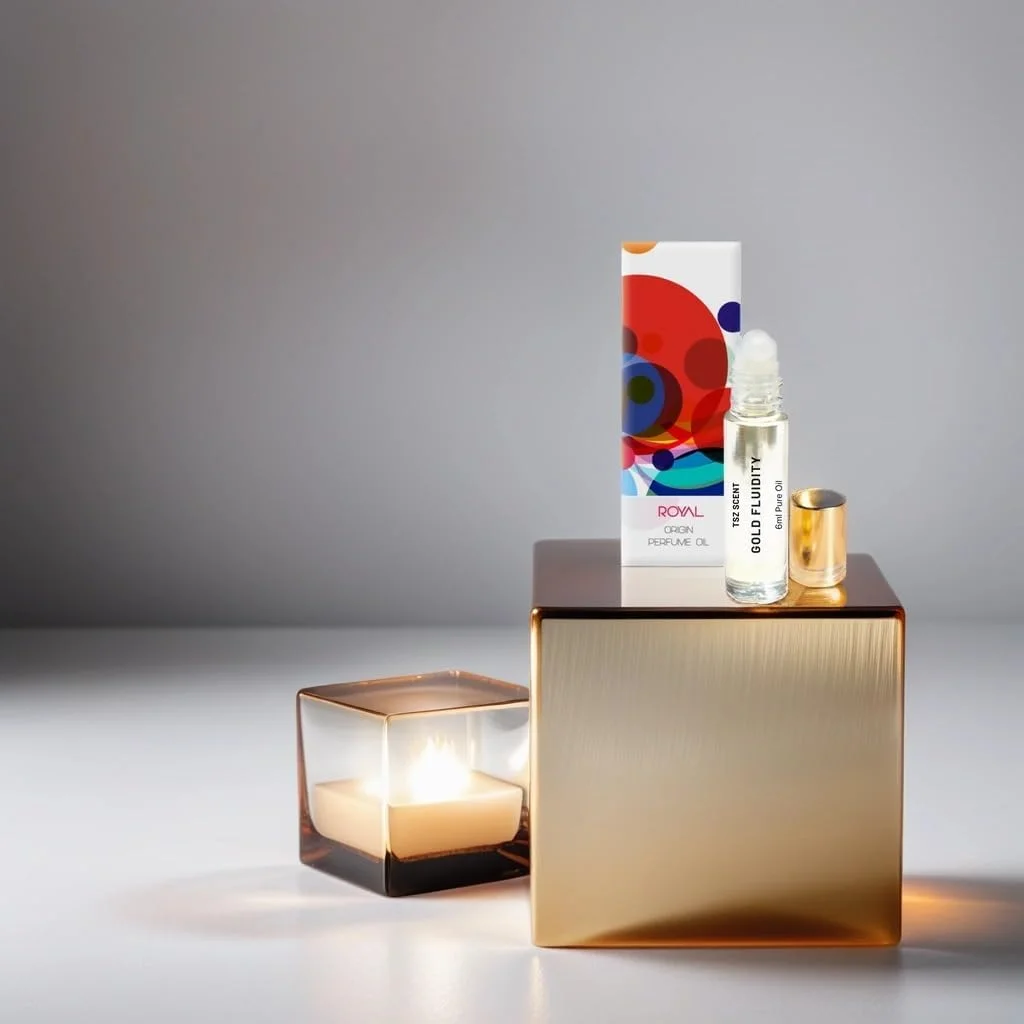روغن عطر رولی یونیسکس TSZ Scents Gold Fluidity، 6 میلیلیتر - اسانس وانیل، کهربا و چوب - مشابه Gentle Fluidity Gold روغن عطر رولی یونیسکس TSZ Scents Gold Fluidity، 6 میلیلیتر - اسانس وانیل، کهربا و چوب - مشابه Gentle Fluidity Gold