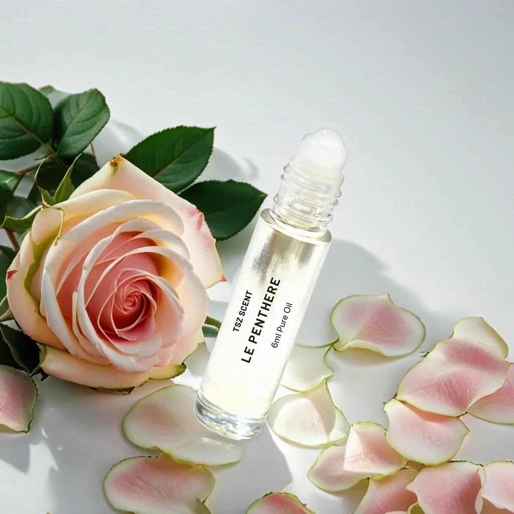 روغن عطر رولی زنانه پریمیوم TSZ Scent Le Penthere - 6 میلی لیتر - رایحه میوه ای و گلی - روغن عطر شیک و مناسب سفر روغن عطر رولی زنانه پریمیوم TSZ Scent Le Penthere - 6 میلی لیتر - رایحه میوه ای و گلی - روغن عطر شیک و مناسب سفر