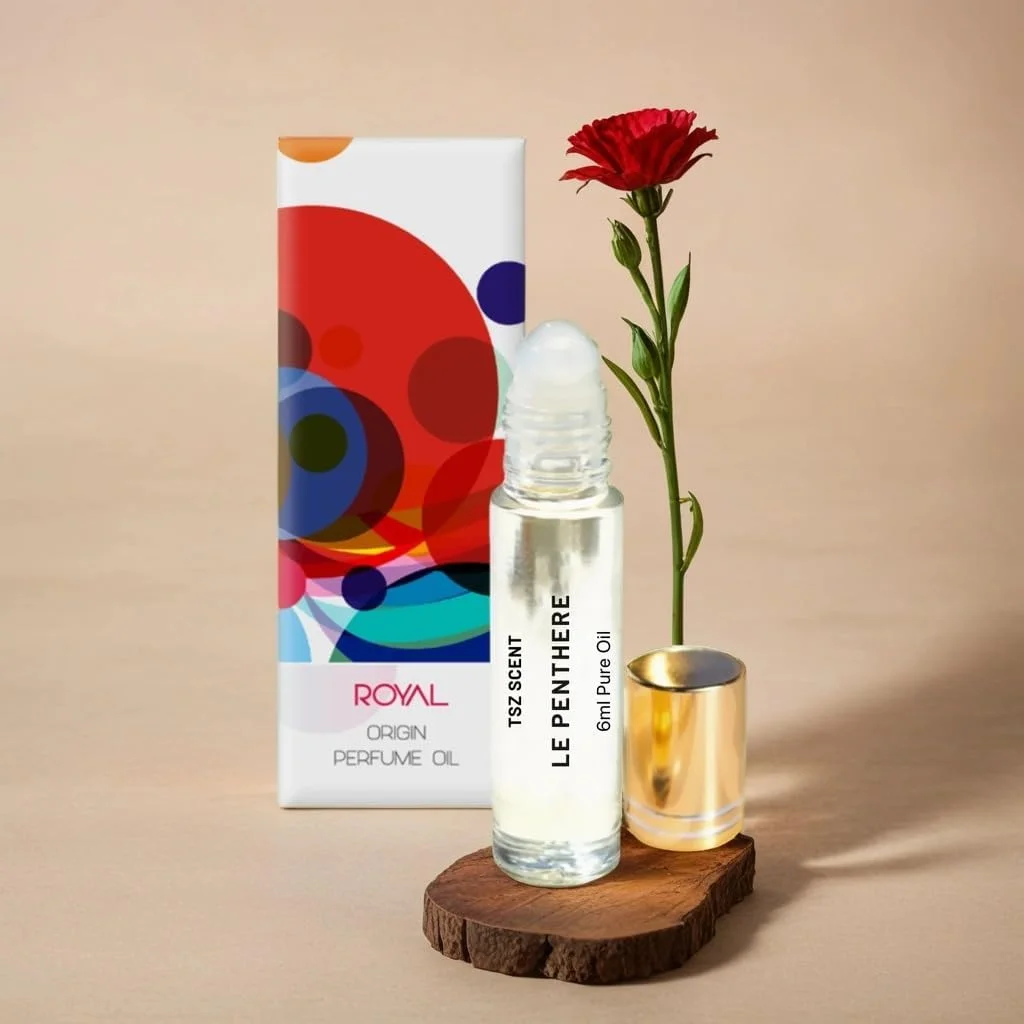 روغن عطر رولی زنانه پریمیوم TSZ Scent Le Penthere - 6 میلی لیتر - رایحه میوه ای و گلی - روغن عطر شیک و مناسب سفر روغن عطر رولی زنانه پریمیوم TSZ Scent Le Penthere - 6 میلی لیتر - رایحه میوه ای و گلی - روغن عطر شیک و مناسب سفر