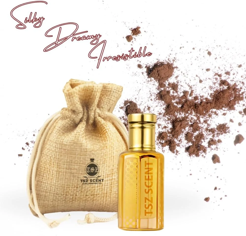 روغن عطر شکلات کرم تی اس زد 12 میلی لیتر - رایحه ماندگار شکلات شیرین و مشک برای زنان و مردان | عطر عربی روغنی، عطر هدیه لوکس، استفاده روزانه روغن عطر شکلات کرم تی اس زد 12 میلی لیتر - رایحه ماندگار شکلات شیرین و مشک برای زنان و مردان | عطر عربی روغنی، عطر هدیه لوکس، استفاده روزانه