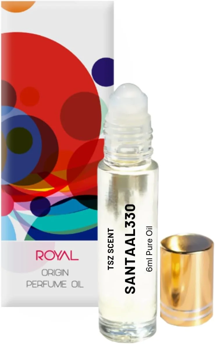 عطر روغنی سانتال 330 TSZ Scent CPO رولی مردانه و زنانه 6 میلی لیتر - عطر اگزوتیک یونیسکس