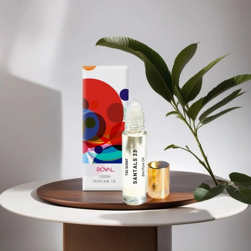 روغن عطر کنسانتره Santals33 تی اس زد، 6 میلی لیتر، رایحه ای ماندگار و متمرکز برای مردان و زنان، چوب صندل، رایحه لوکس و خاص سایز مسافرتی روغن عطر کنسانتره Santals33 تی اس زد، 6 میلی لیتر، رایحه ای ماندگار و متمرکز برای مردان و زنان، چوب صندل، رایحه لوکس و خاص سایز مسافرتی