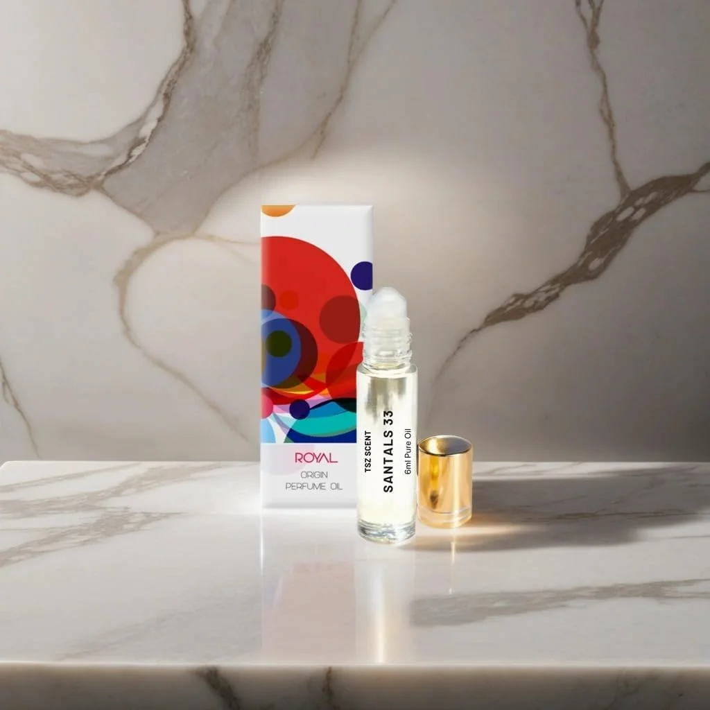 روغن عطر کنسانتره Santals33 تی اس زد، 6 میلی لیتر، رایحه ای ماندگار و متمرکز برای مردان و زنان، چوب صندل، رایحه لوکس و خاص سایز مسافرتی روغن عطر کنسانتره Santals33 تی اس زد، 6 میلی لیتر، رایحه ای ماندگار و متمرکز برای مردان و زنان، چوب صندل، رایحه لوکس و خاص سایز مسافرتی