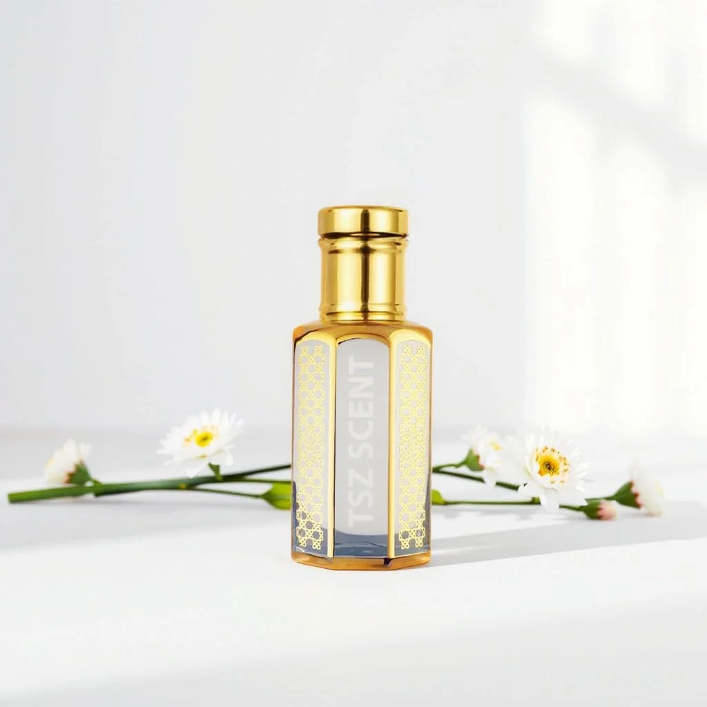 روغن عطر طهاره الغنی TSZ Scent، عطر 12 میلی لیتری، مشک لوکس برای مردان و زنان، رایحه گلی غیر الکلی ماندگار - مناسب برای استفاده روزانه و هدیه دادن - مسك الطهارة الابيض الفرنسي الاصلي