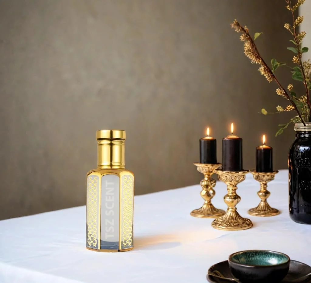 روغن عطر طهاره الغنی TSZ Scent، عطر 12 میلی لیتری، مشک لوکس برای مردان و زنان، رایحه گلی غیر الکلی ماندگار - مناسب برای استفاده روزانه و هدیه دادن - مسك الطهارة الابيض الفرنسي الاصلي